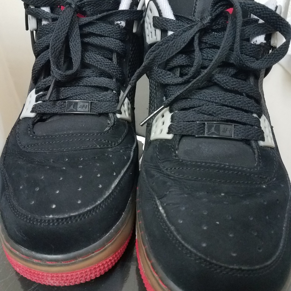Nike Air Jordan Fusion (AJF 4) Bred/  Black Cement